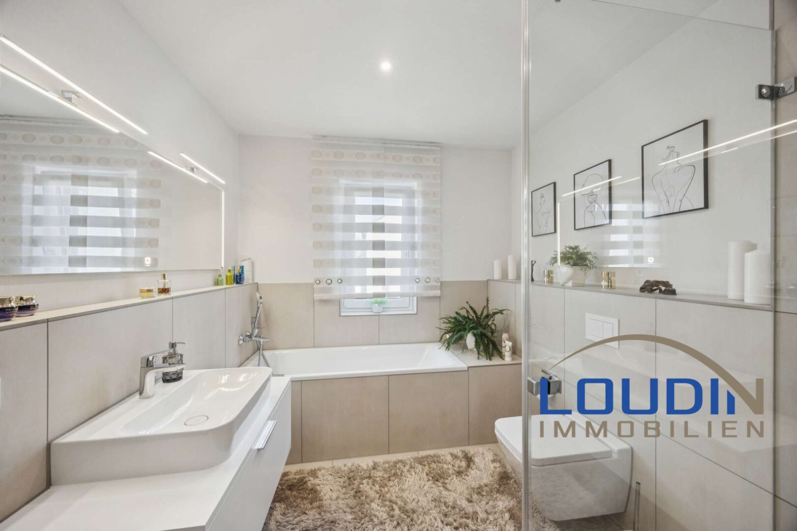 Tageslichtbadezimmer