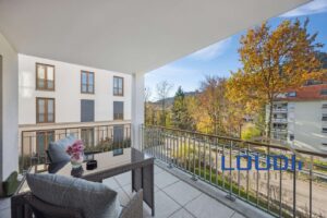 Großzügiger Balkon