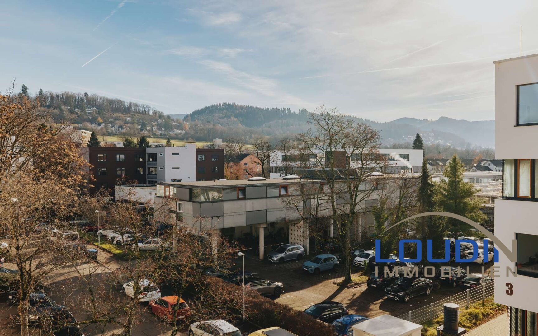 Ausblick aus dem Dachgeschoss