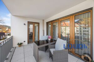 Großzügiger Balkon