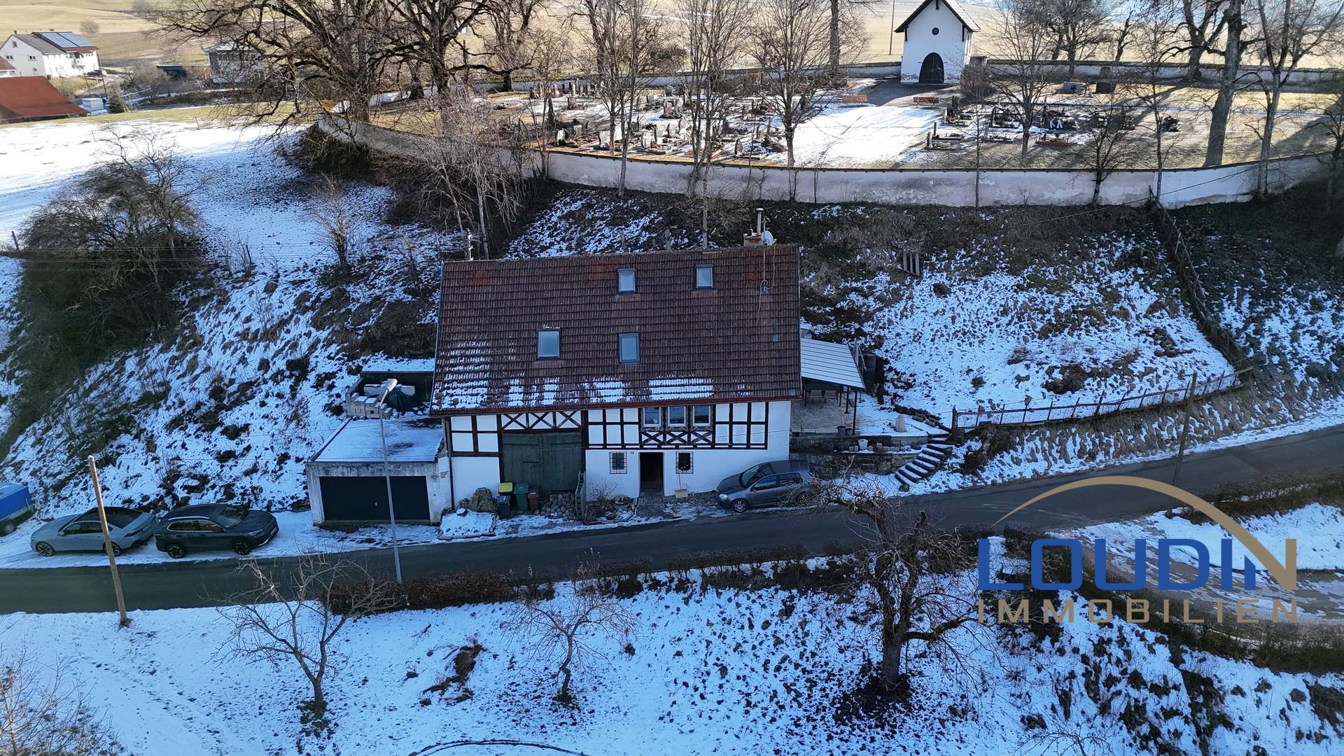 Außenansicht des Hauses