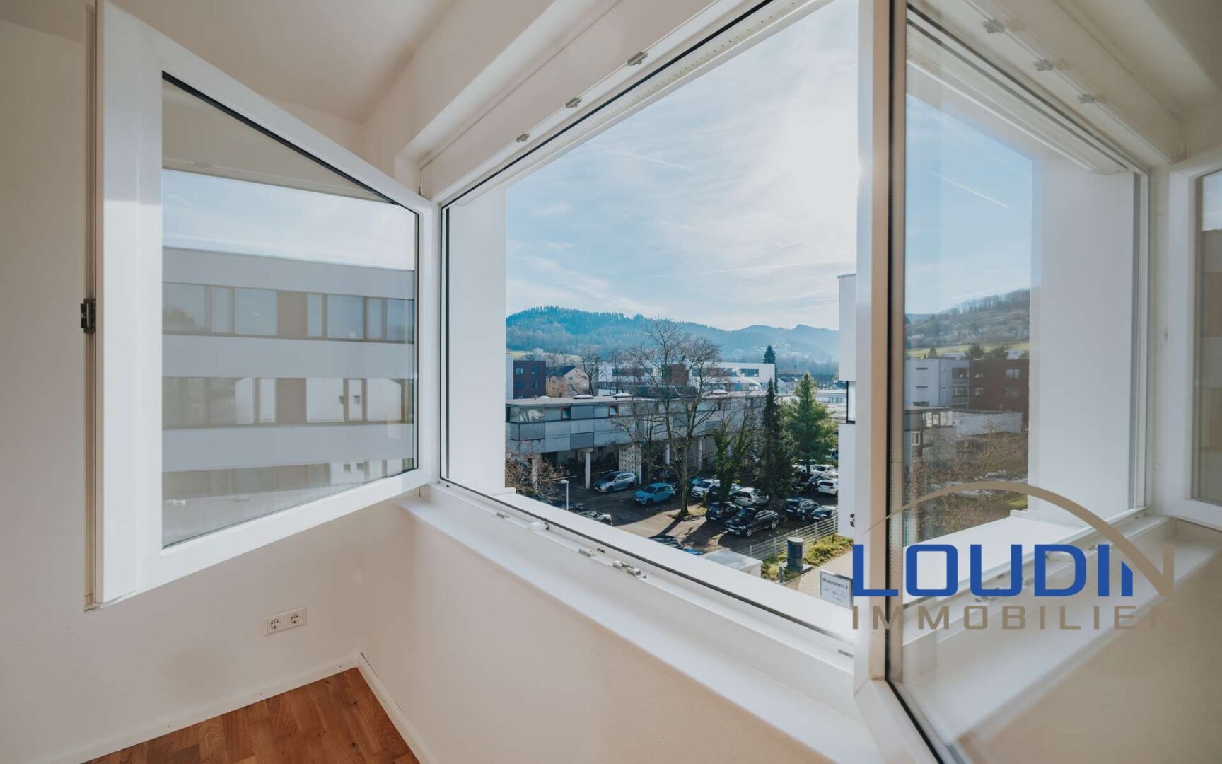 Ausblick aus dem Dachgeschoss