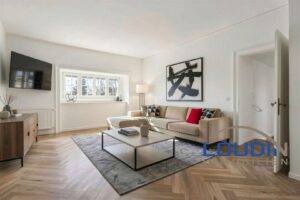 Wohnzimmer - virtuelles Staging