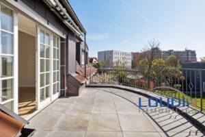 Großzügiger Balkon