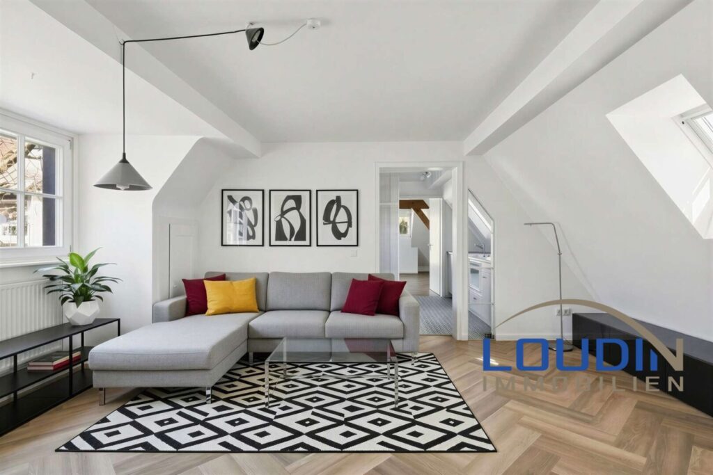 Wohn/Esszimmer - virtuelles Staging