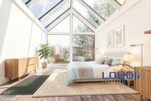 Schlafzimmer DG - virtuelles Staging