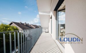 Großzügiger Balkon