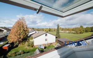 Ausblick vom Schlafzimmer