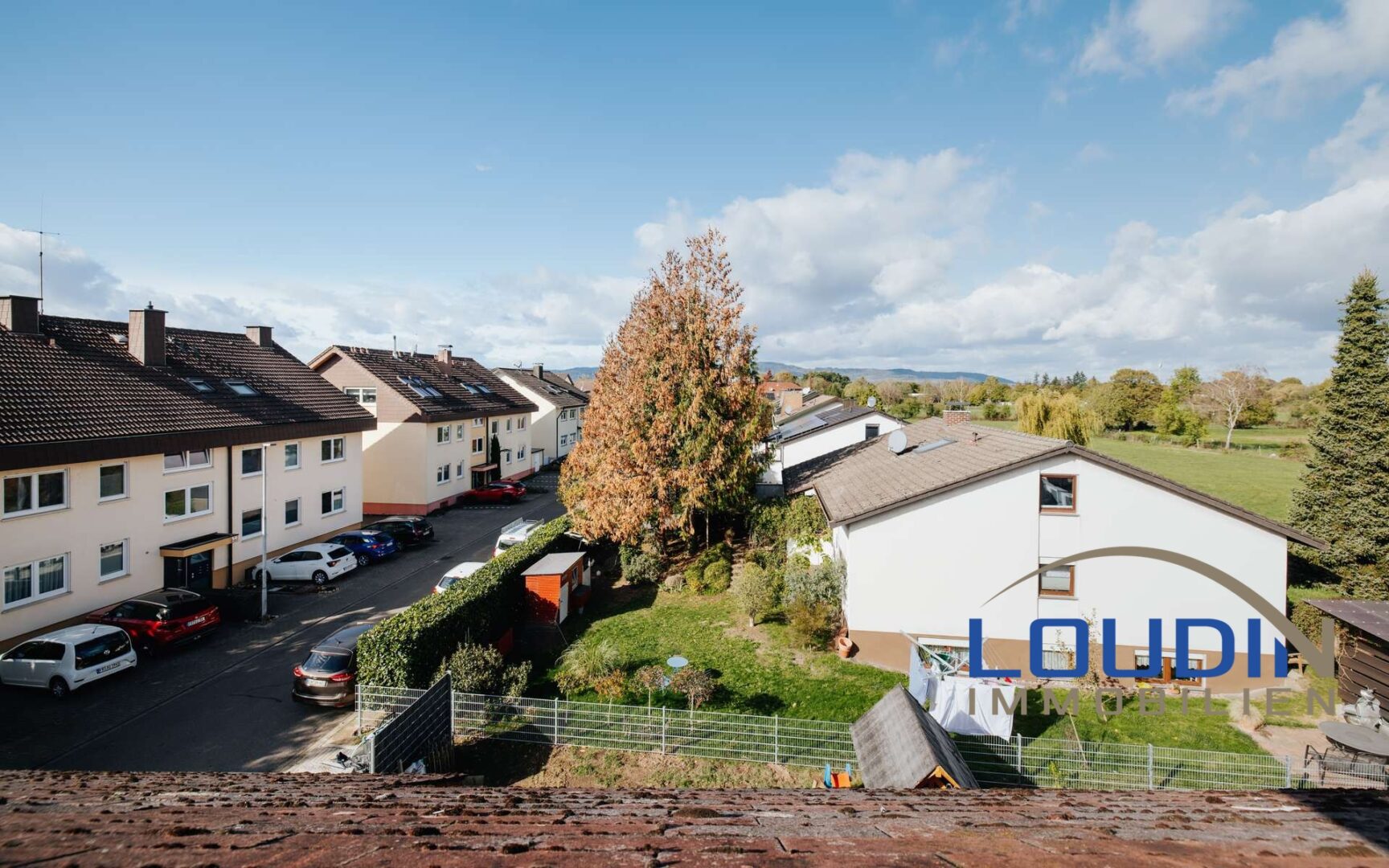 Ausblick vom Schlafzimmer