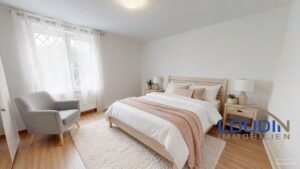 Schlafzimmer - virtuelles Staging