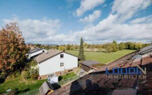 Ausblick vom Schlafzimmer